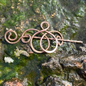 Handmade Copper Hair Pin for Women