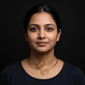 Rustic Brass Hasli | Handcrafted Tribal Jewelry for Women